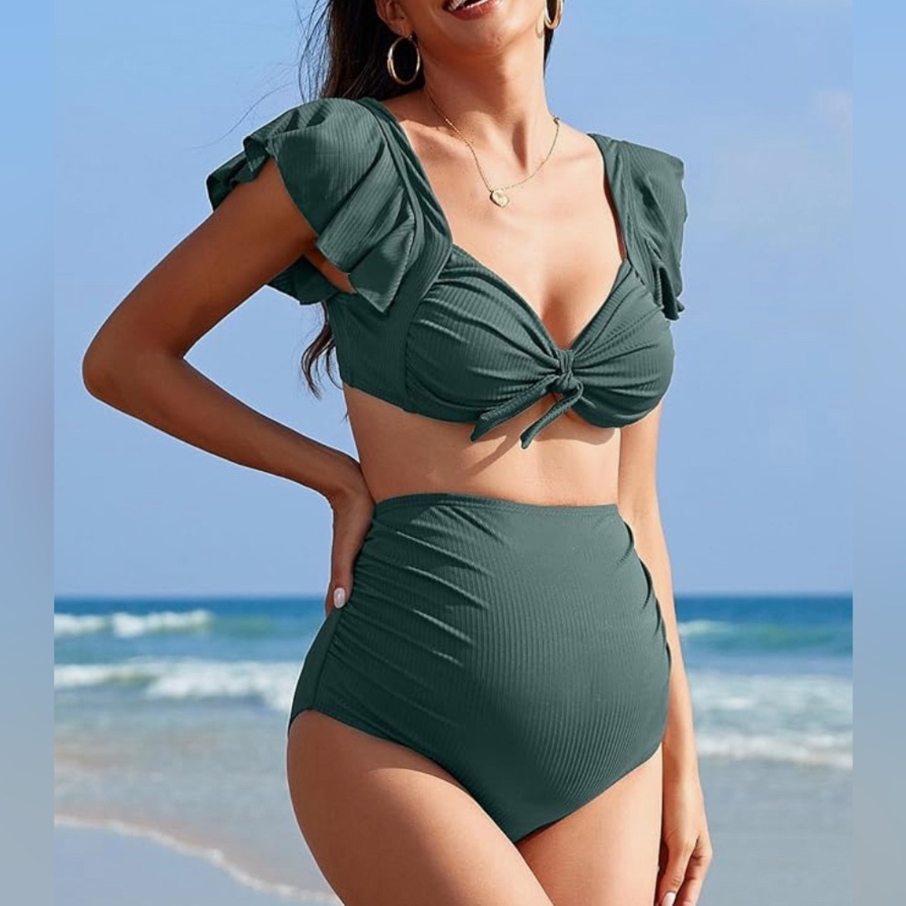 Maternity bikini set